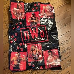 Vintage 90's NWO wrestling posters rough condition